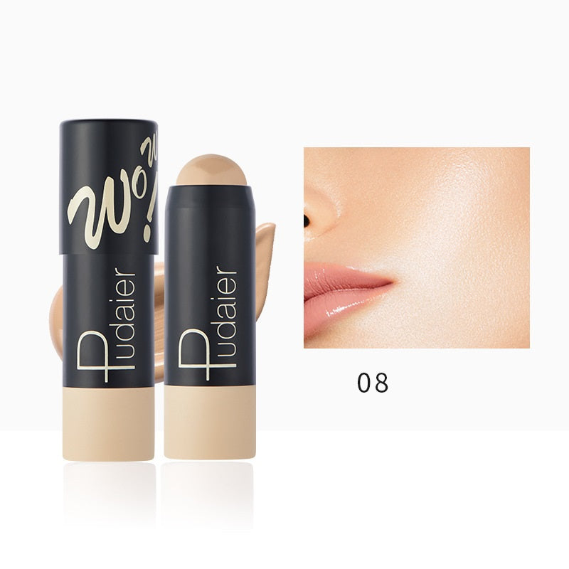 Foundation Makeup Color Rendering Not Smudge 12 Colors Lightweight Breathable Matte Stick Foundation Foundation Makeup Color Rendering Not Smudge 12 Colors Lightweight Breathable Matte Stick Foundation